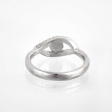Blue Evil Eye Ring In 925 Sterling Silver By Joy Of Silver