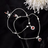 Elegant 925 Sterling Silver Anklet by Joy Of Silver