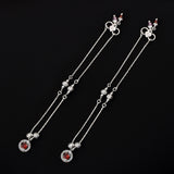 Elegant 925 Sterling Silver Anklet by Joy Of Silver