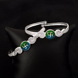 Graceful 925 Sterling Silver Child Bracelet by Joy Of Silver