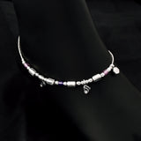 Elegant 925 Sterling Silver Anklet by Joy Of Silver