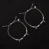Elegant 925 Sterling Silver Anklet by Joy Of Silver