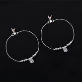 Stylish 925 Sterling Silver Anklet by Joy Of Silver