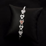Enchanting 925 Sterling Silver Anklet by Joy Of Silver
