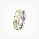 Eternal Heartbeat ECG Band in 925 Sterling Silver By Joy Of Silver