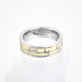Eternal Heartbeat ECG Band in 925 Sterling Silver By Joy Of Silver