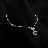 Exquisite 925 Sterling Silver Anklet by Joy Of Silver