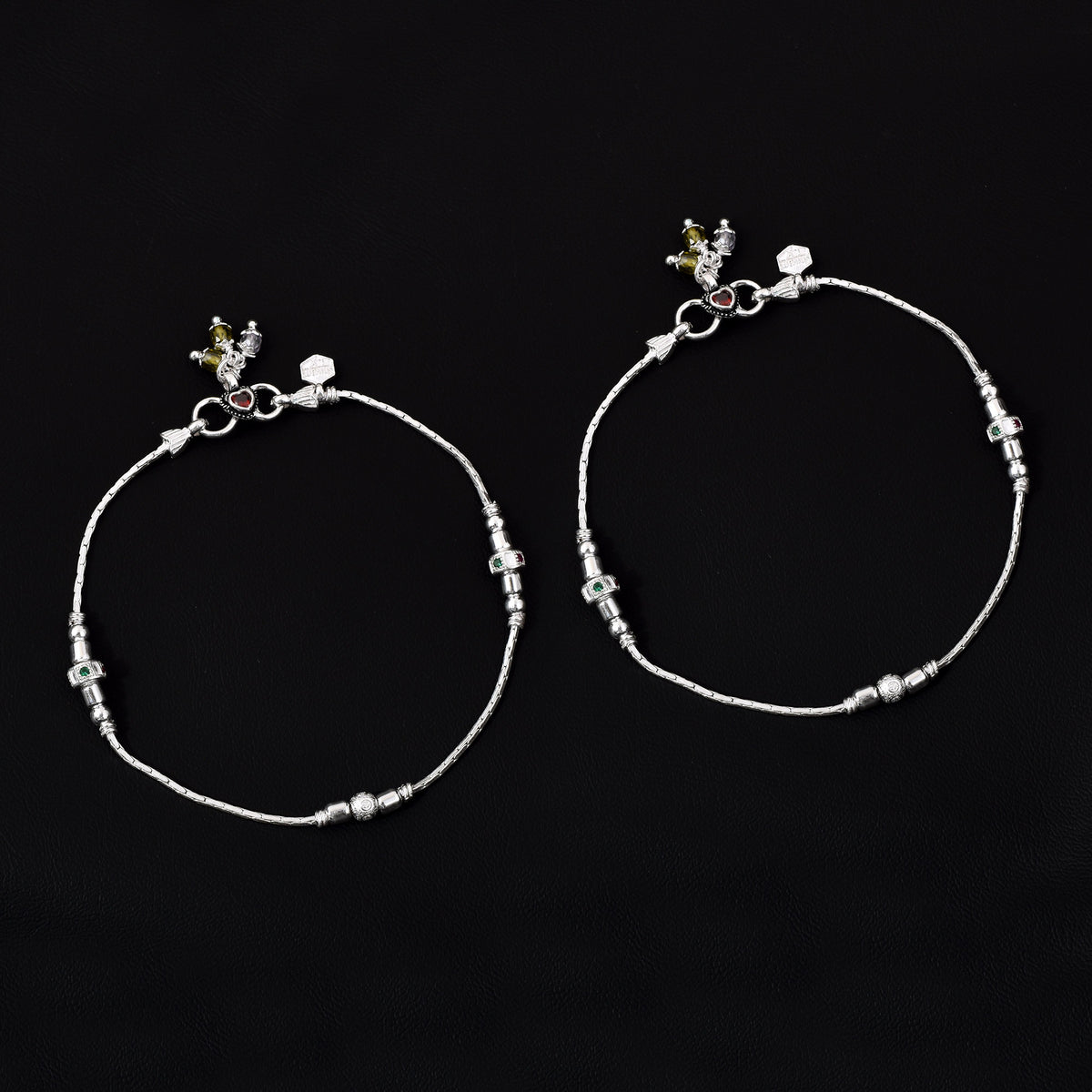 Sleek 925 Sterling Silver Anklet by Joy Of Silver