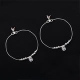 Stylish 925 Sterling Silver Anklet by Joy Of Silver