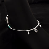 Fascinating 925 Sterling Silver Anklet by Joy Of Silver
