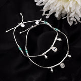 Fascinating 925 Sterling Silver Anklet by Joy Of Silver