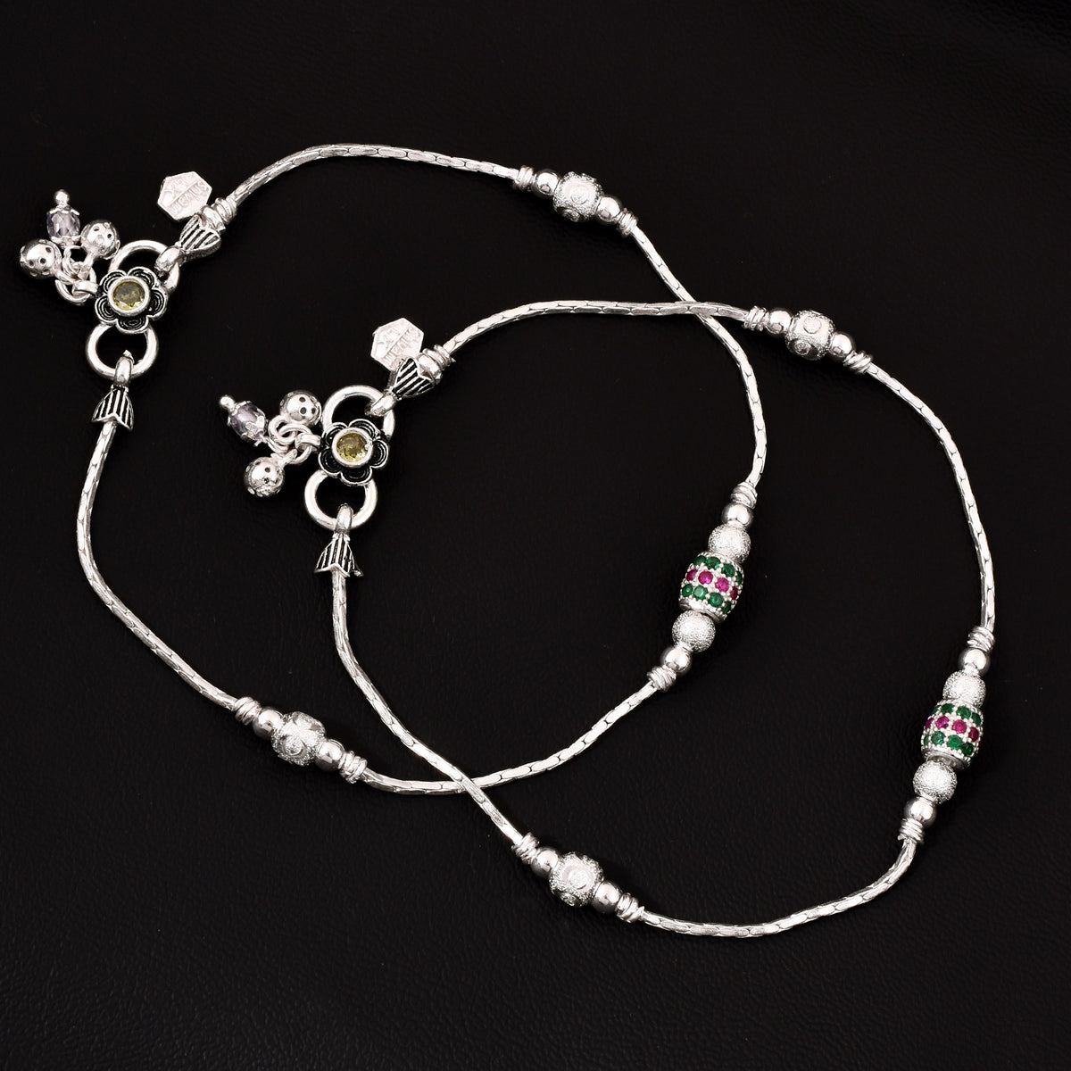 Enchanting 925 Sterling Silver Anklet by Joy Of Silver