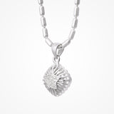 Star Zircon Diamond Pendant In 925 Sterling Silver By Joy Of Silver